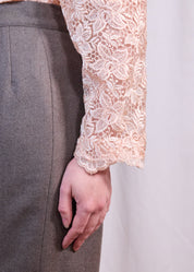 Pink Floral Long Sleeve