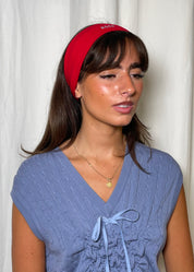 Roop Jennifer Headband Red Side