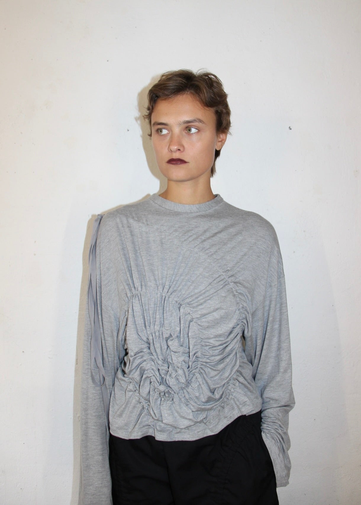 SPIRAL TEE CELESTE