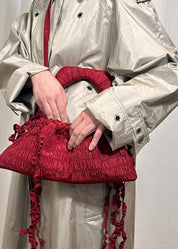 Silver Eyelet Trench Celosia_Re