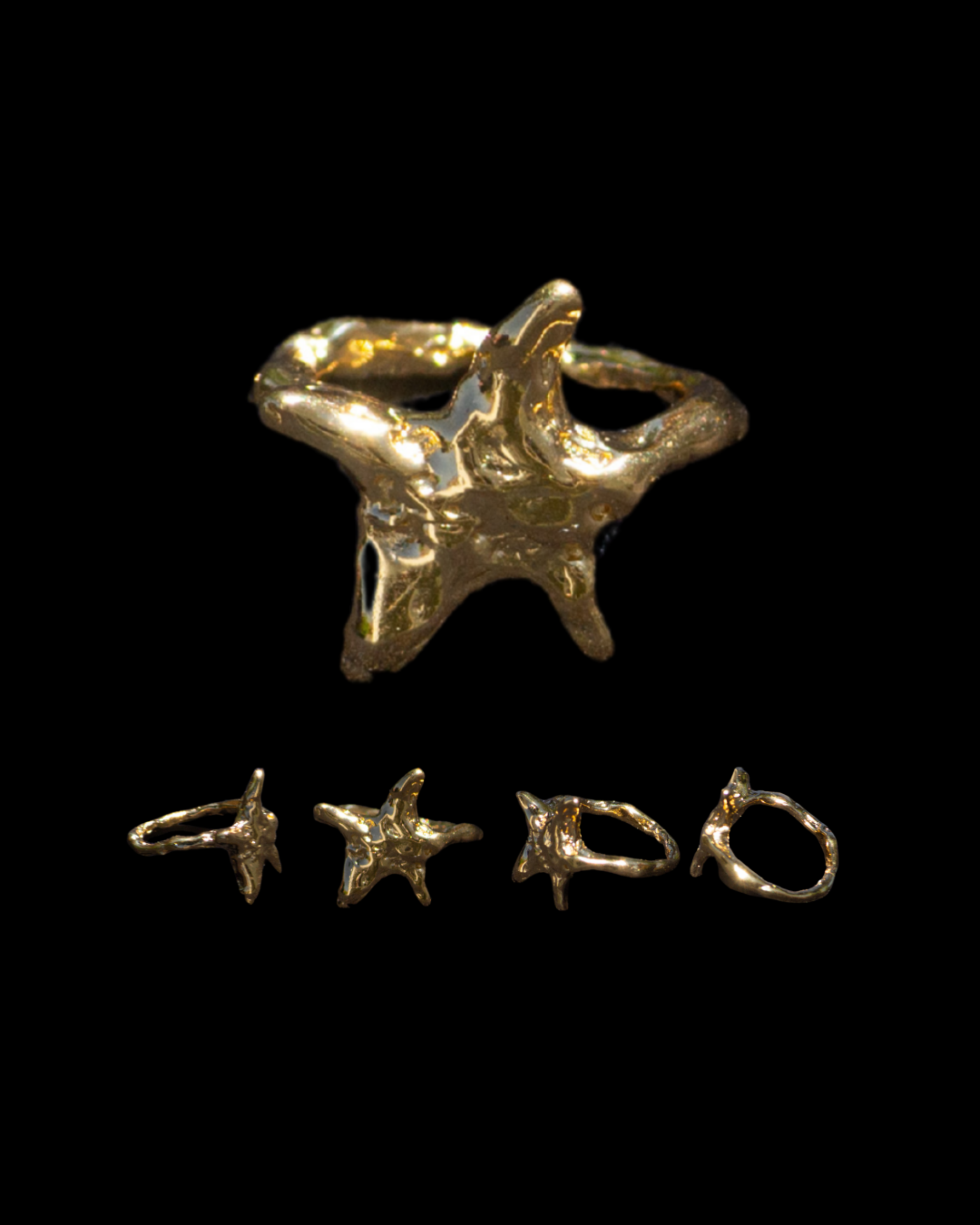 Sirio Gold Ring Alba