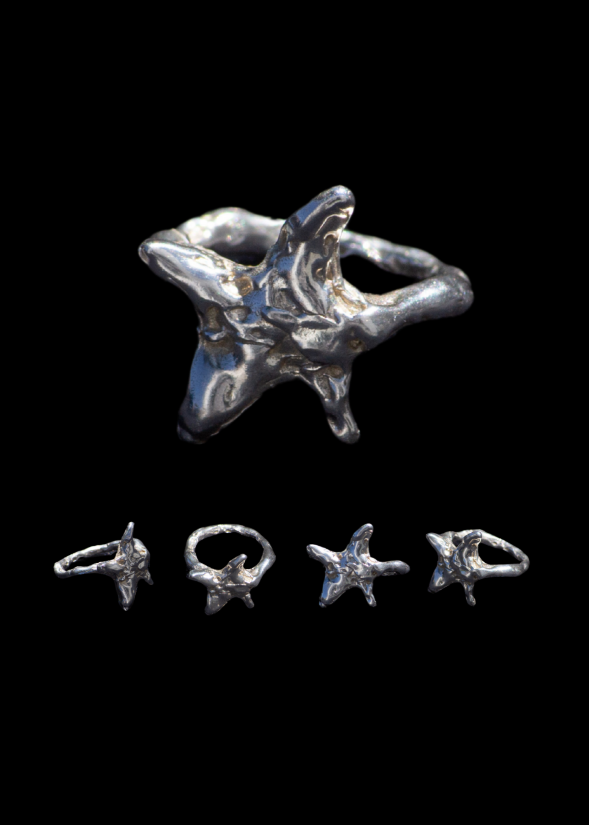 Sirio Silver Ring Alba