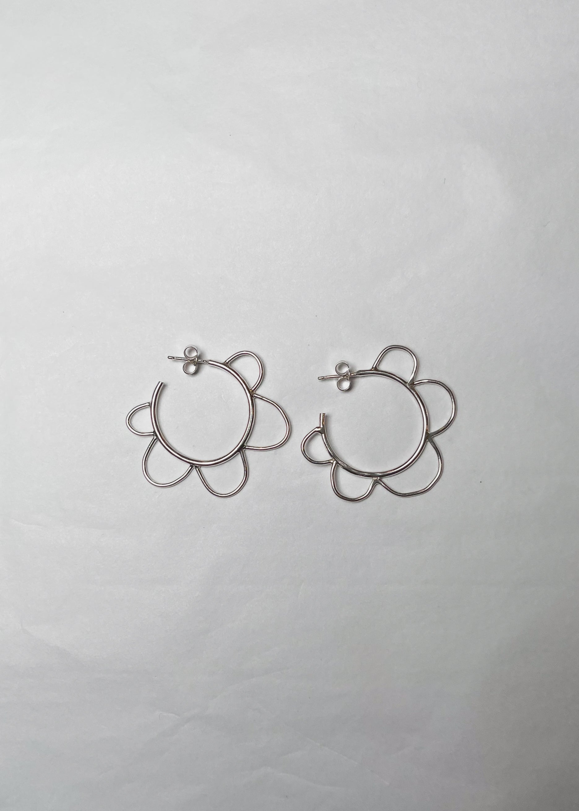 Sken Studio Bloom Hoops Large Flat