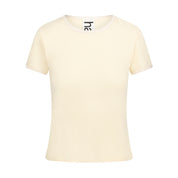 Talia Tee in Light Yellow Hai