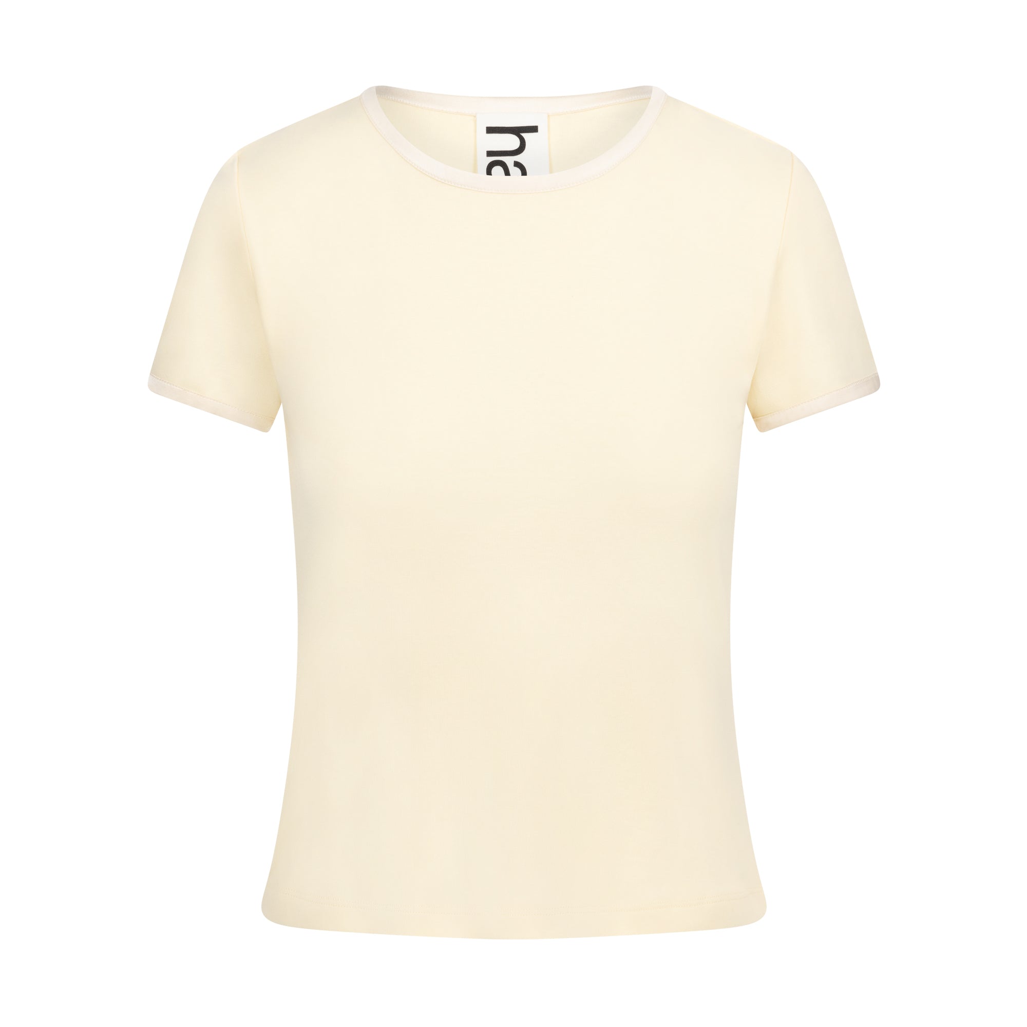 Talia Tee in Light Yellow Hai