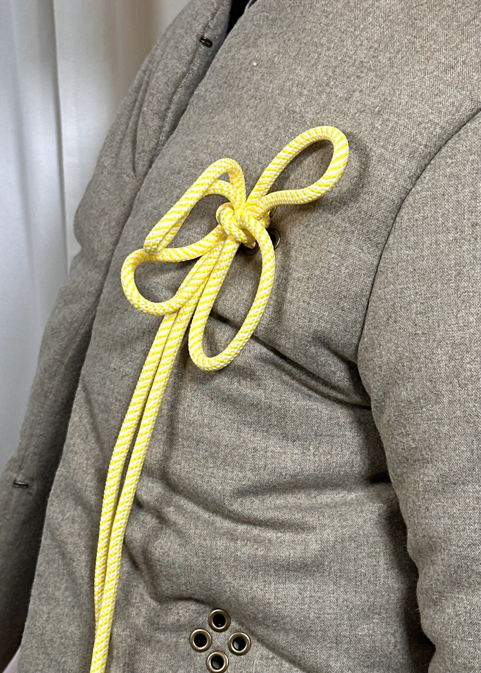 TAOTTAO WOOLEN SUITING PUFFER