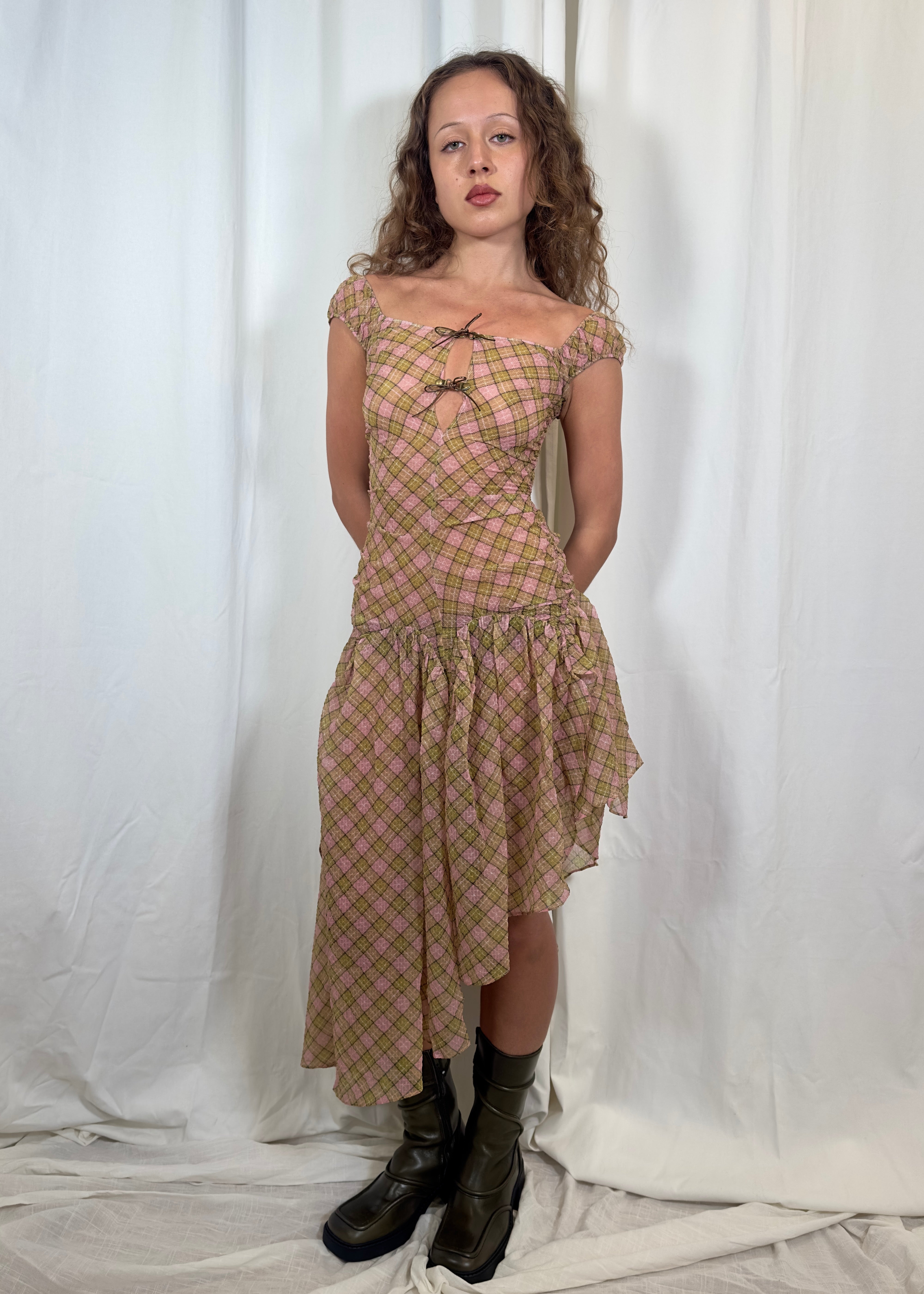 TAOTTAOplaidpuffchiffondressfenlu1.jpg