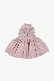 Thrills Top Sheer Pink Gingham