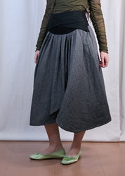 Vintage Skirt with Wraparound Belt