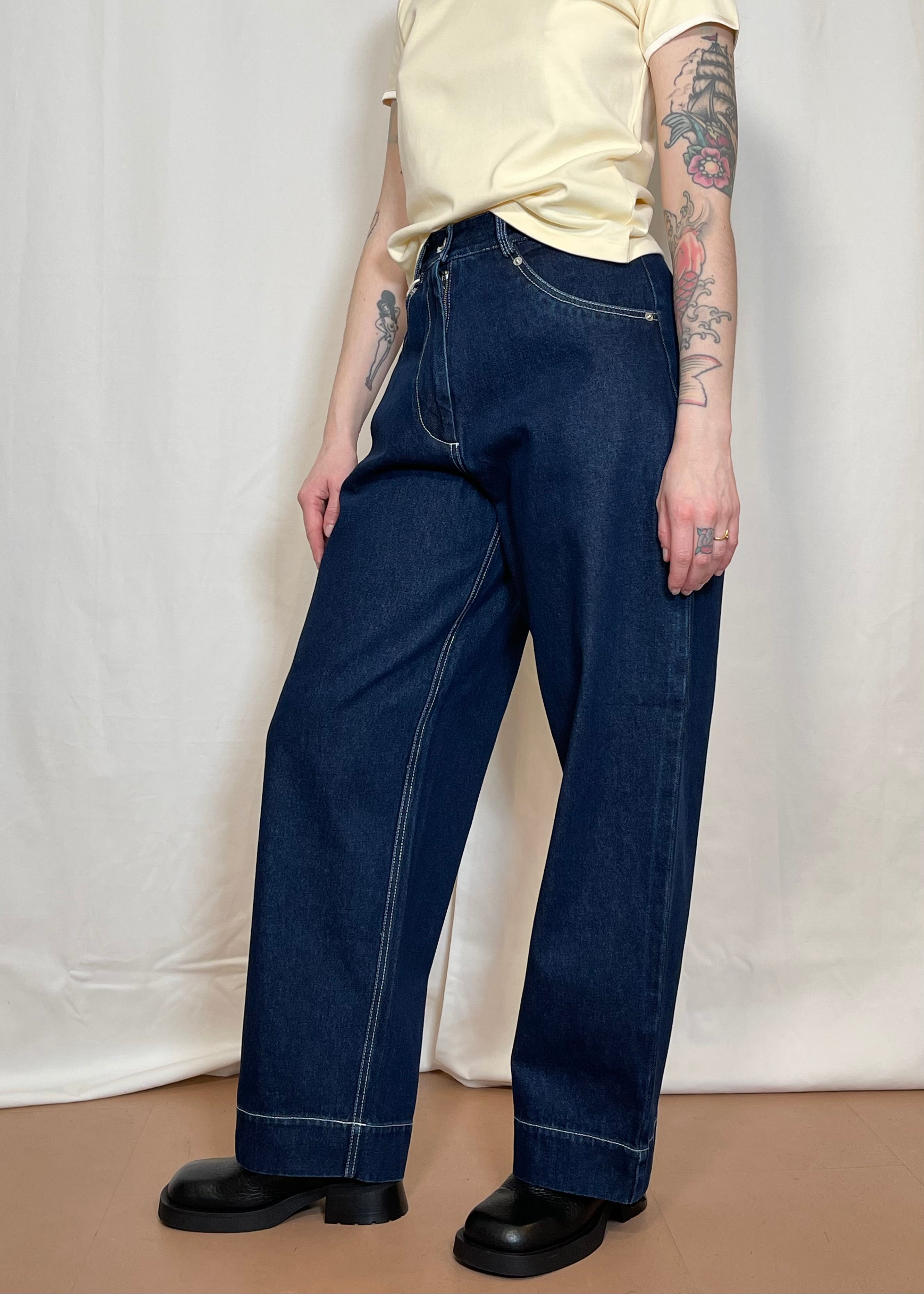 W'menswear Wendy trousers indigo 