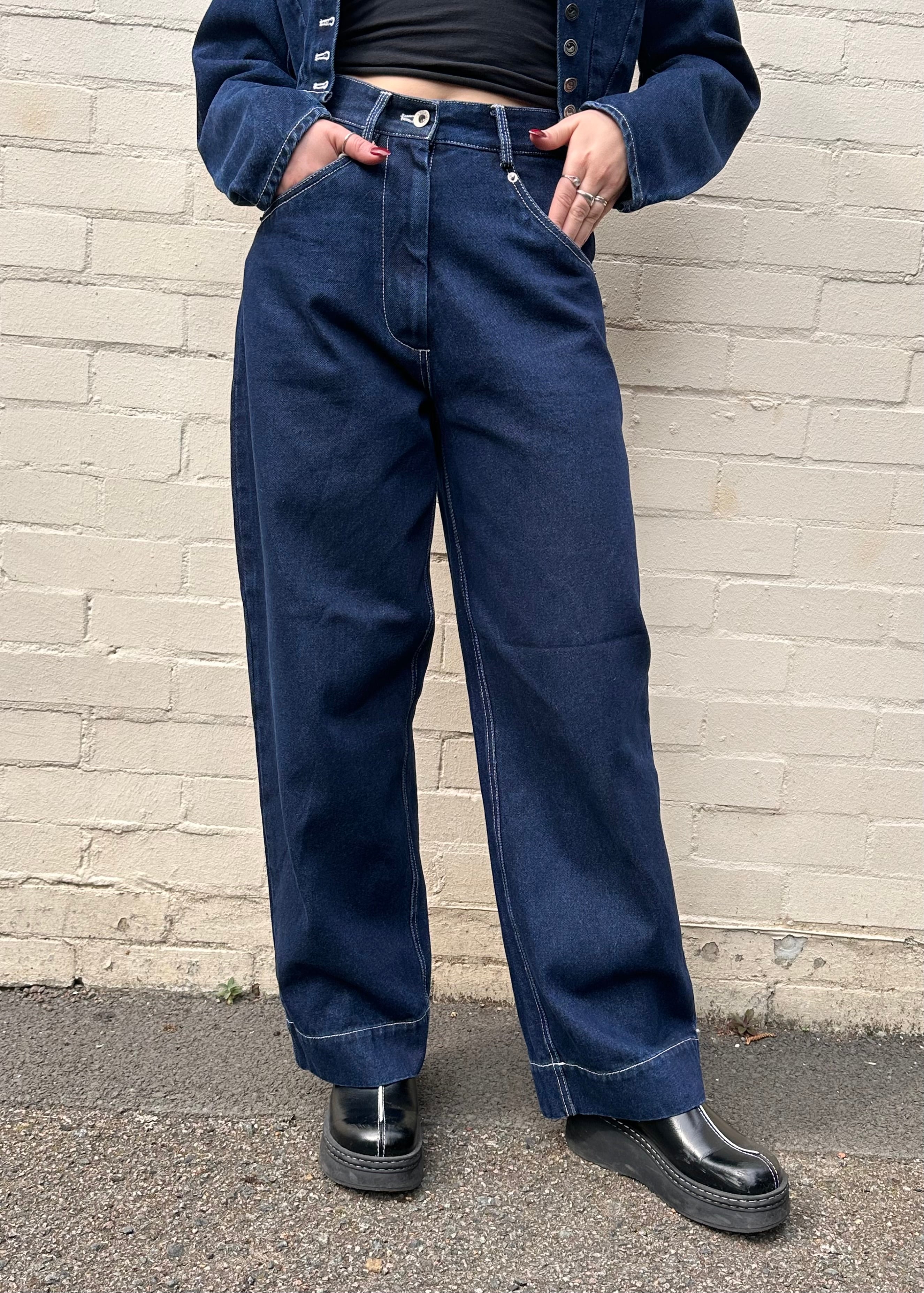W'menswear Wendy trousers indigo 