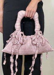 Baby Calendula Bag in Pink Stripe
