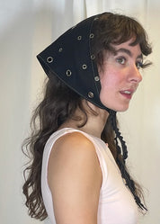 Lotus Piercing Bandana Black