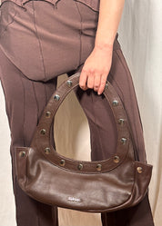 Sali Bag in Nappa Leather Brown Chocolate