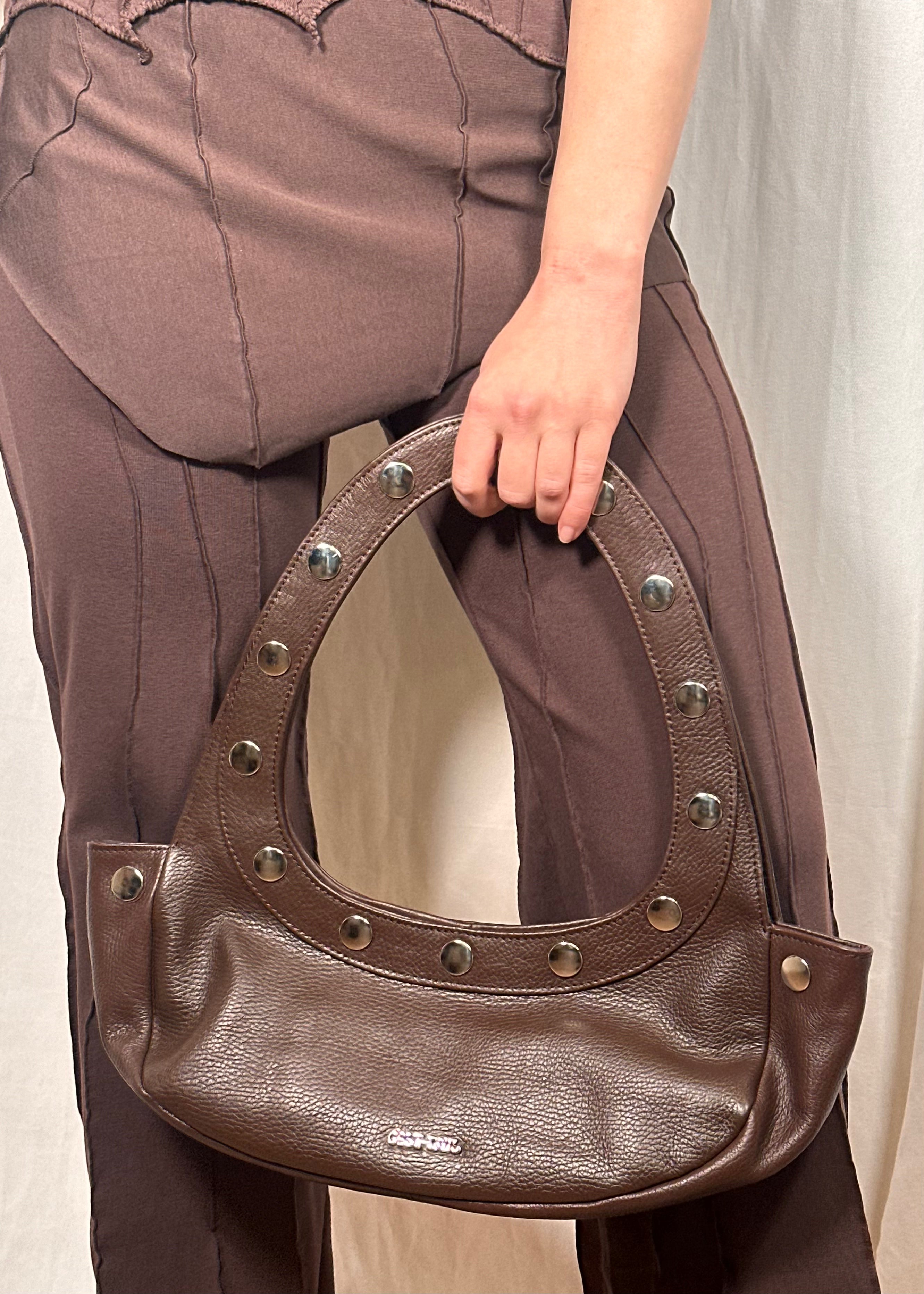 Sali Bag in Nappa Leather Brown Chocolate