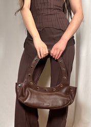 Sali Bag in Nappa Leather Brown Chocolate
