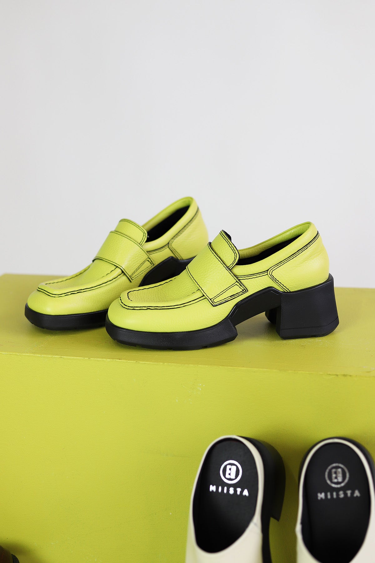 Billie Loafers | Lime