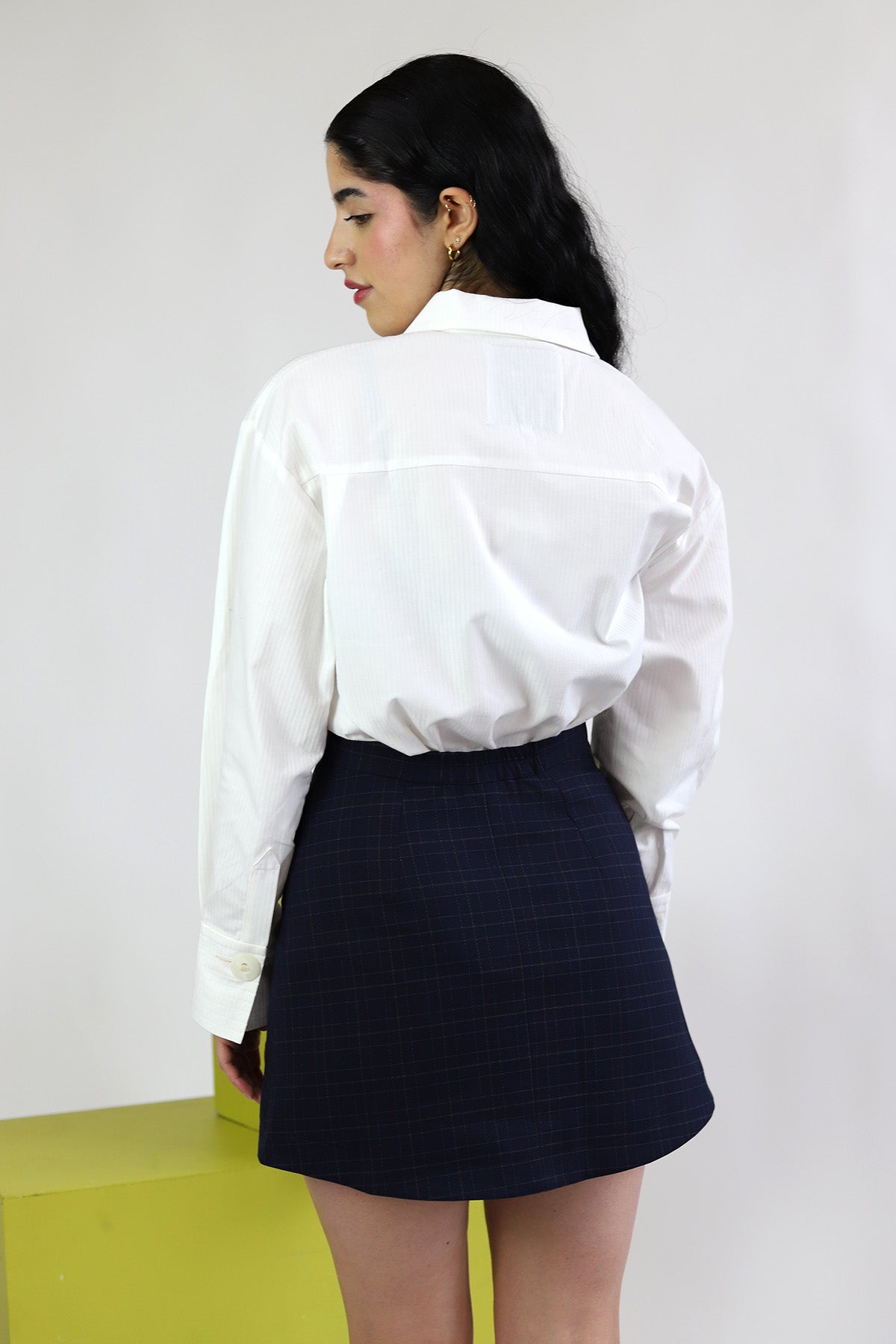 salut beauté | Dark Blue Skirt | The Air Uniform