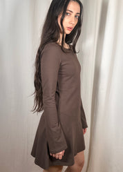Brigitte Dress Chocolate
