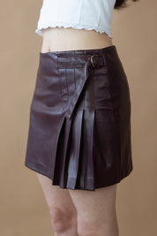 jakke polly pleated skirt detail