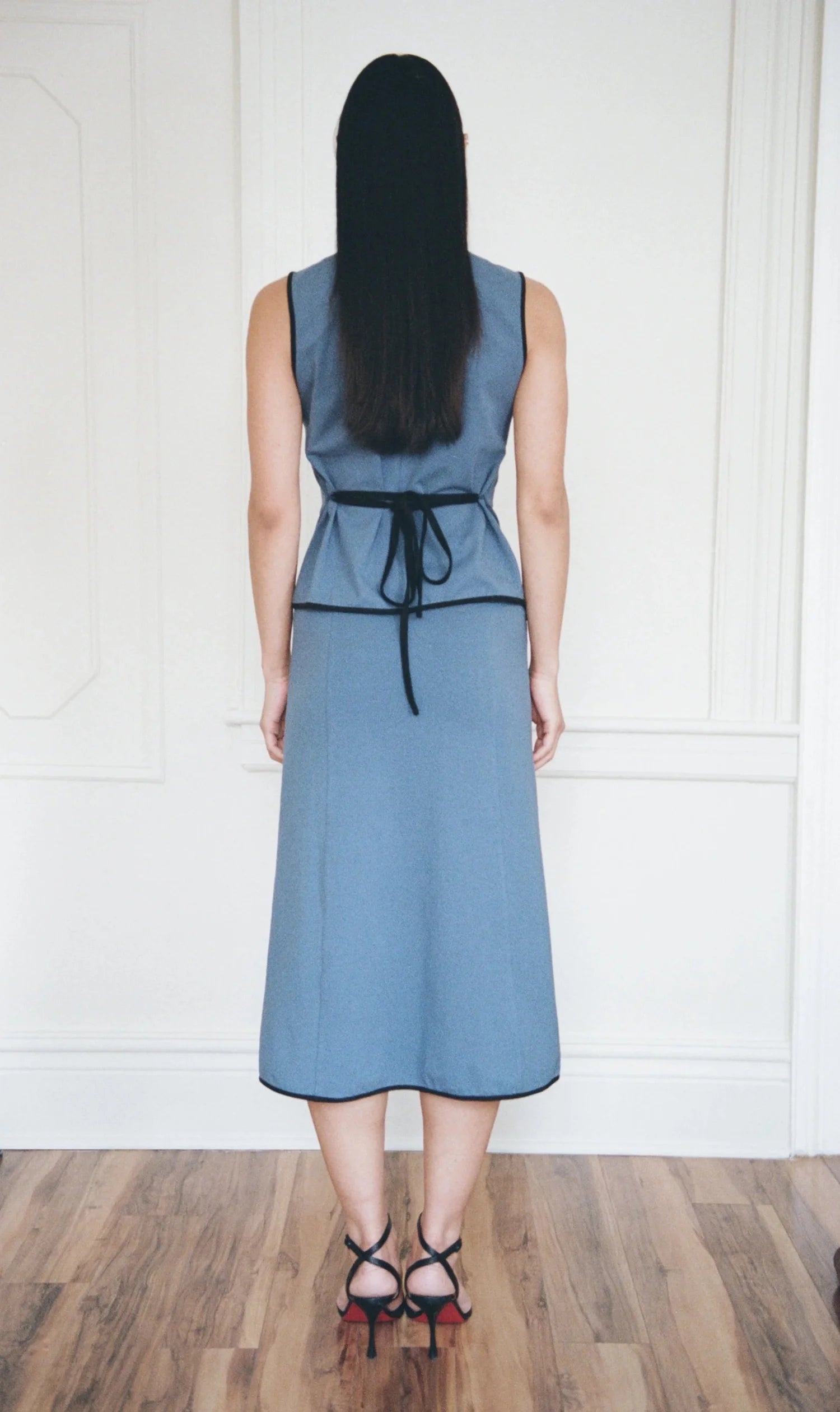 Caro Skirt in Harbor