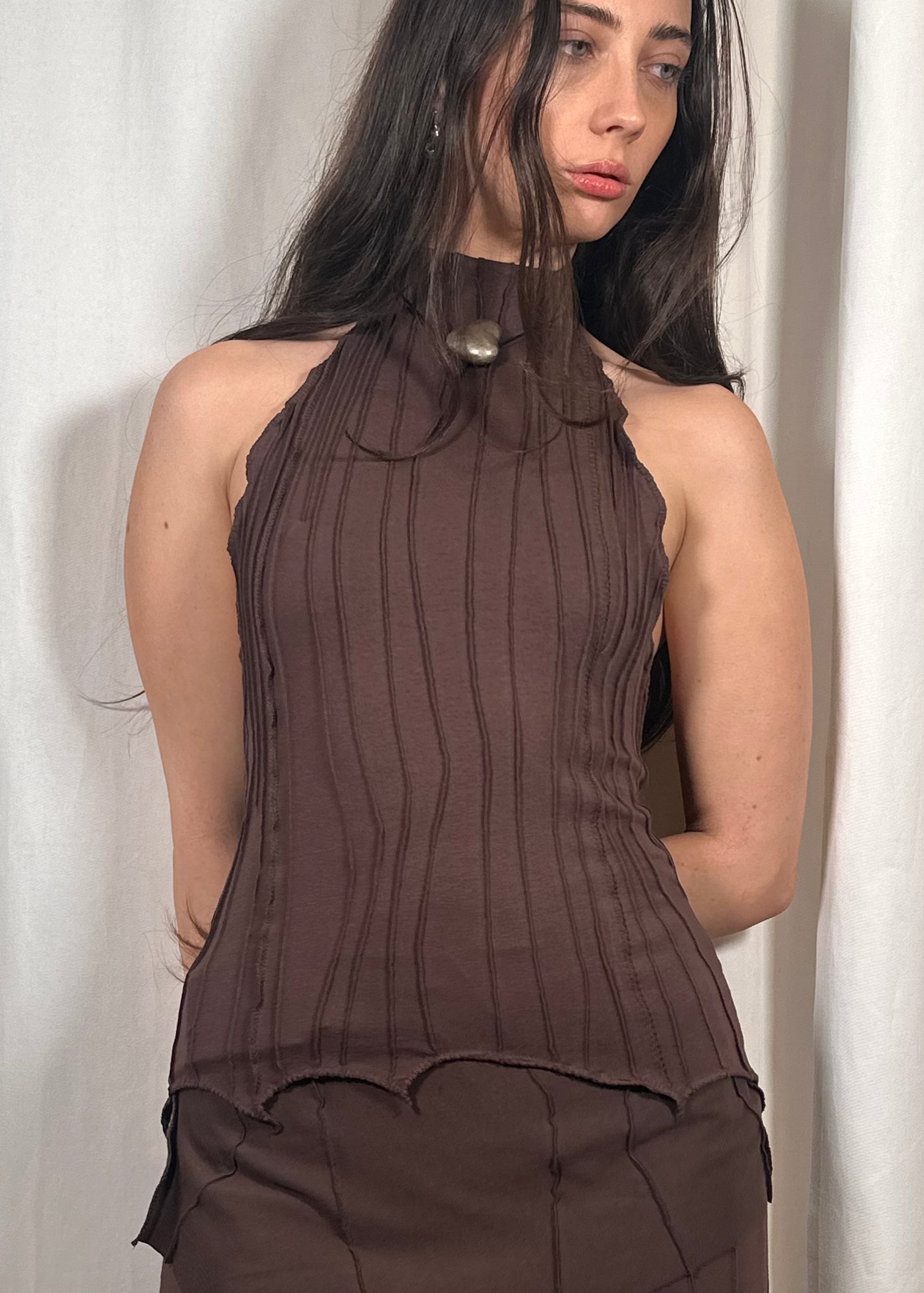 Halter Top Chocolate