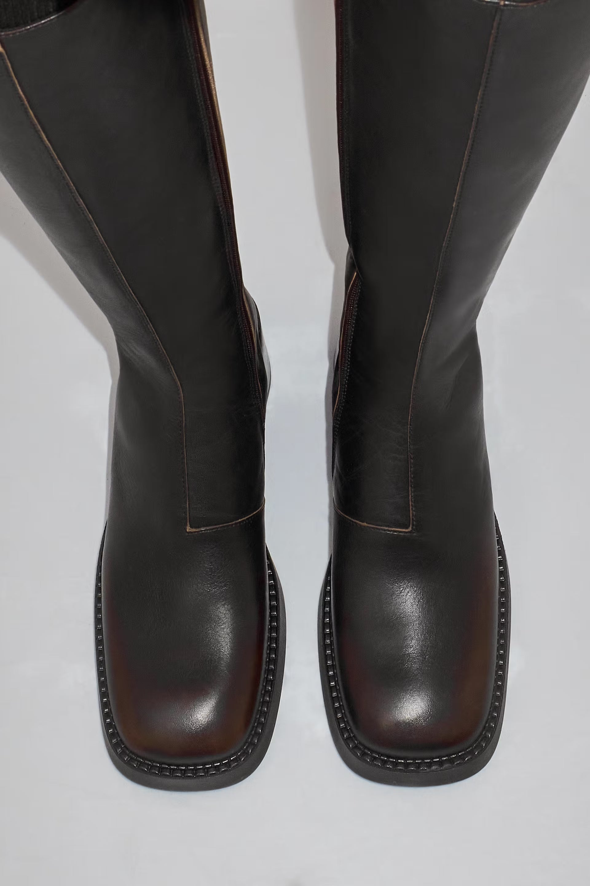 Yumi Brushed Brown Boots