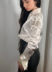 Oversized Cuff & Collar Miss Sixty Blouse