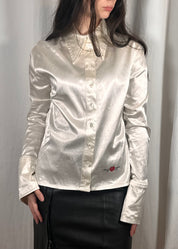 Oversized Cuff & Collar Miss Sixty Blouse