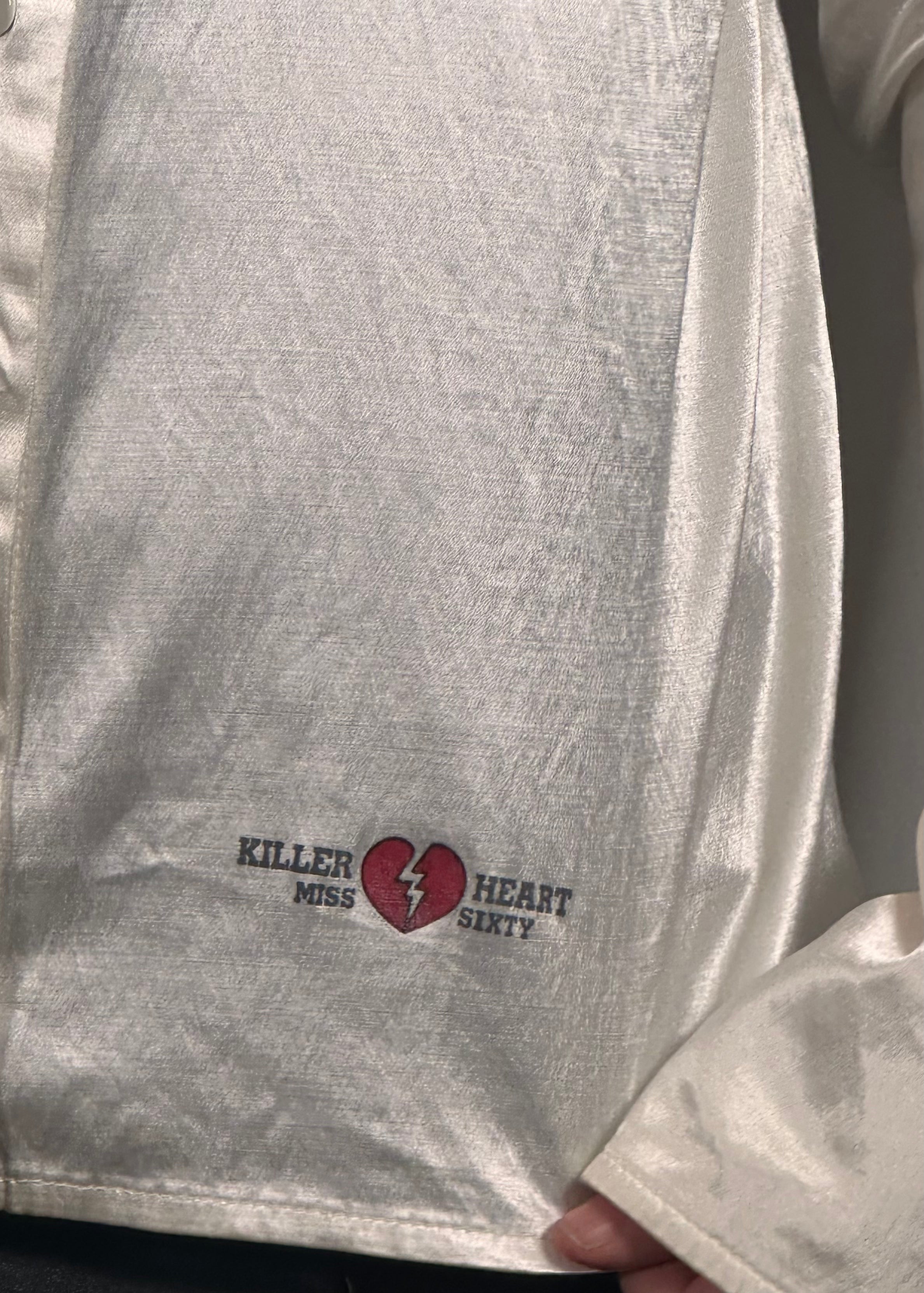 Oversized Cuff & Collar Miss Sixty Blouse