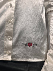 Oversized Cuff & Collar Miss Sixty Blouse