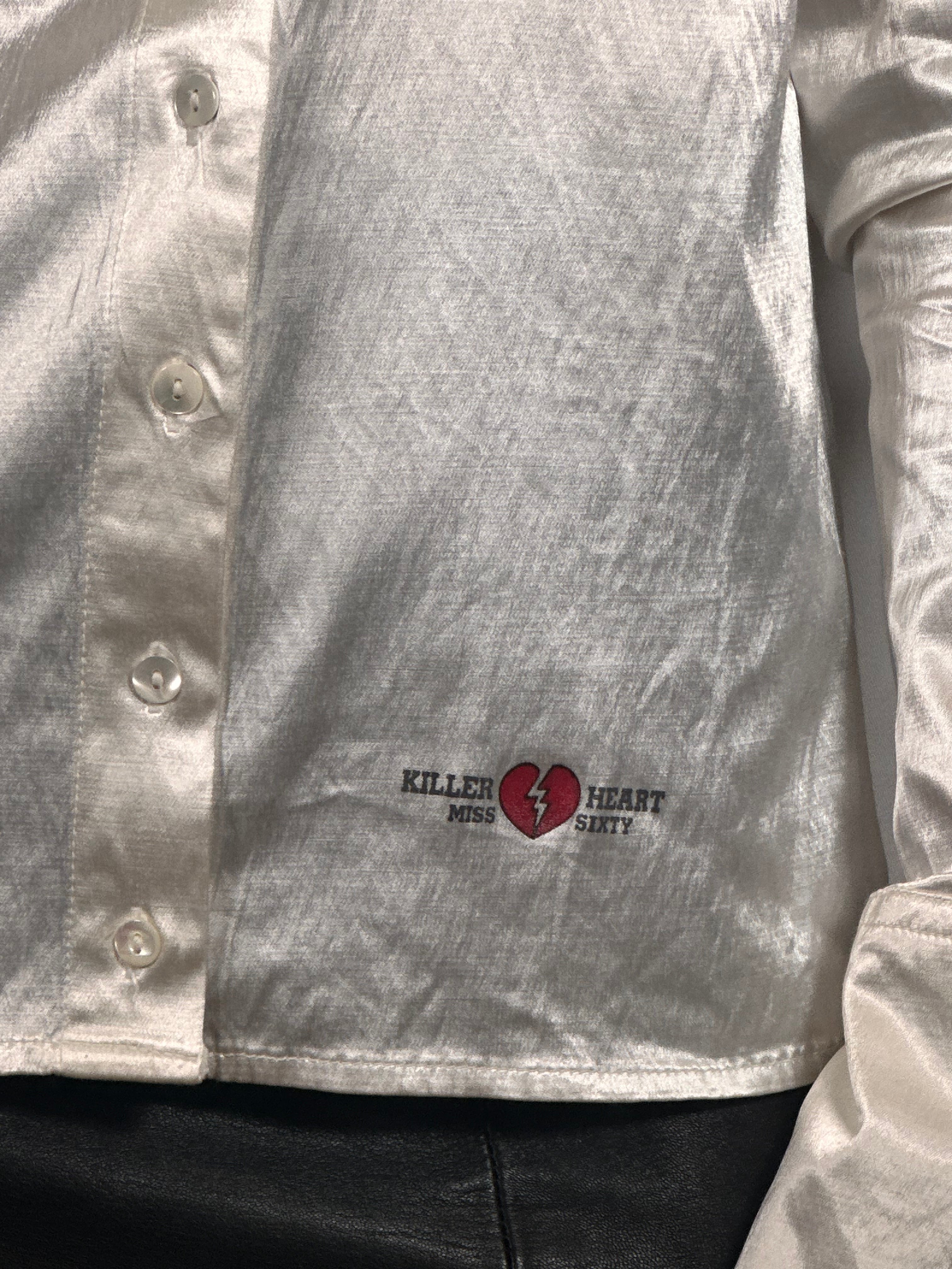 Oversized Cuff & Collar Miss Sixty Blouse