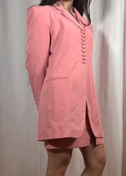Vintage Baby Pink Co-ord Suit
