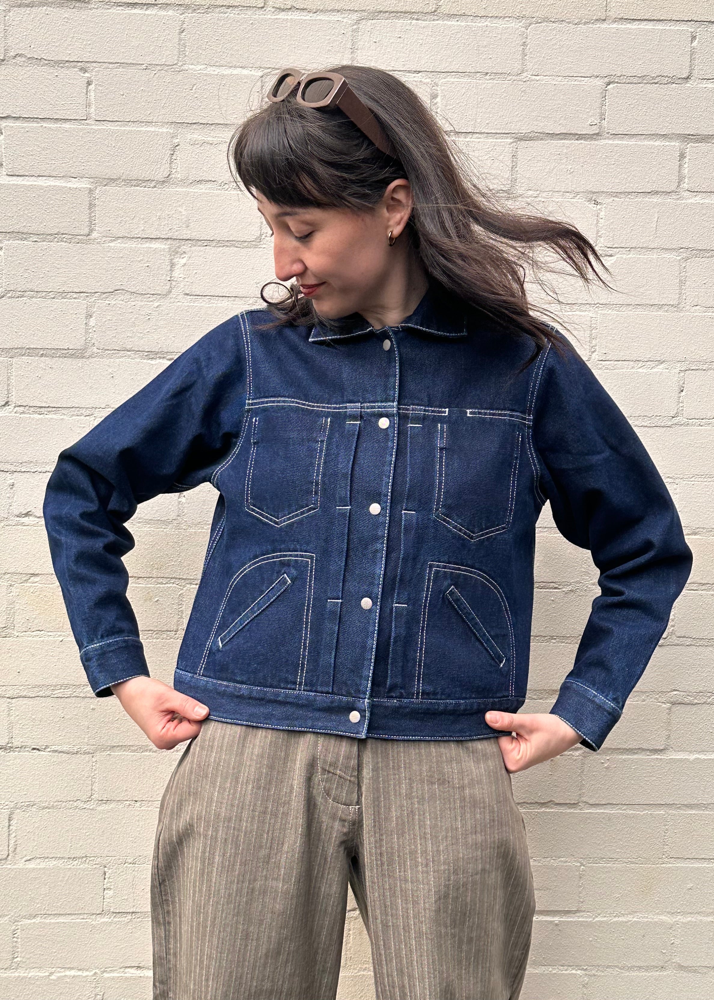 W'menswear | Engineers Jacket | Indigo – The Norah Store