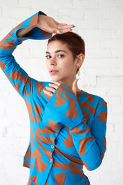 Round Neck Blouse | Hawaii
