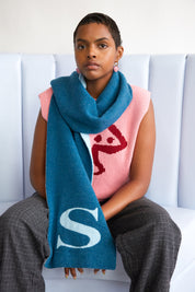 Alphabet Scarf | S