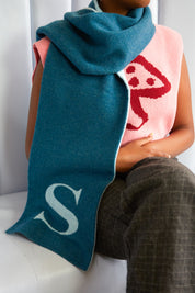 Alphabet Scarf | S