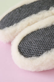yoko wool siberian slipper baby blue